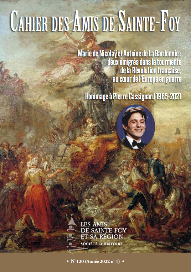 Cahier Sainte-Foy 2022